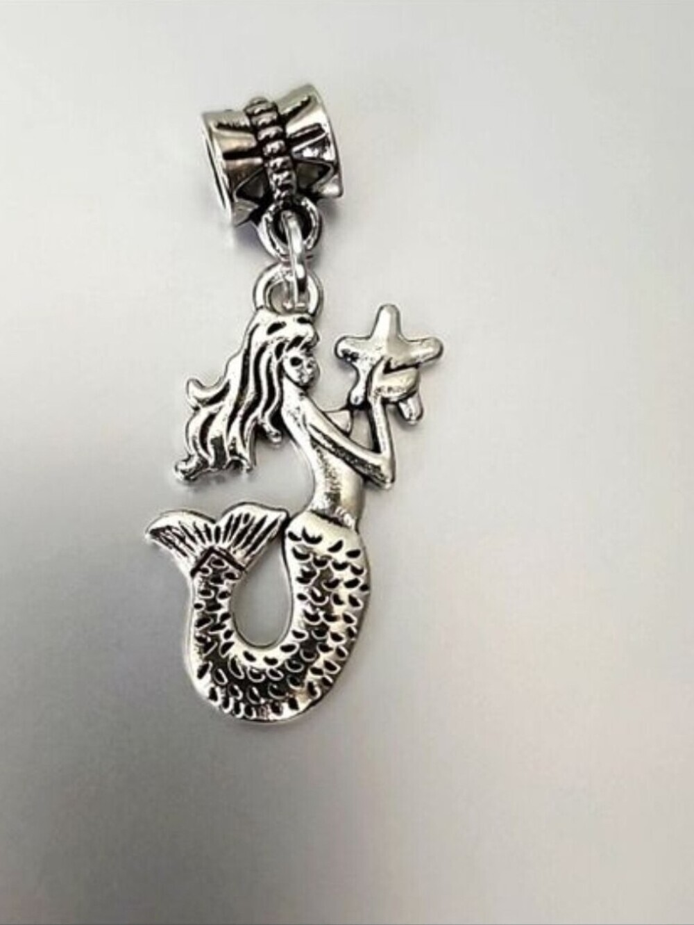 Mermaid Charm for Style Bracelets COMPATABLE WITH Pandora Systems